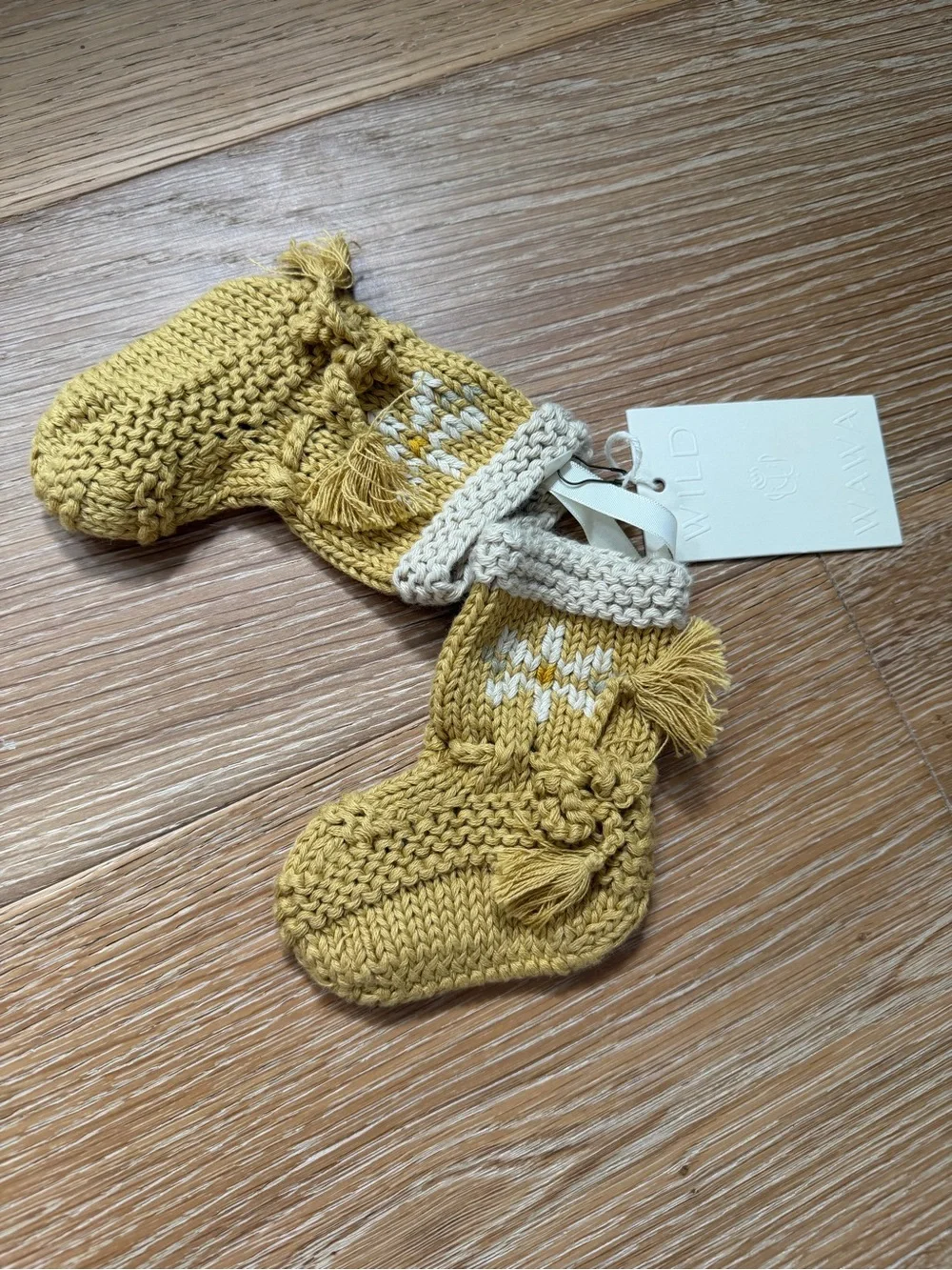 Wild Wawa • Daisy Knitted Booties